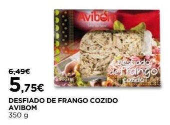 El Corte Inglés Frango avibom promoção