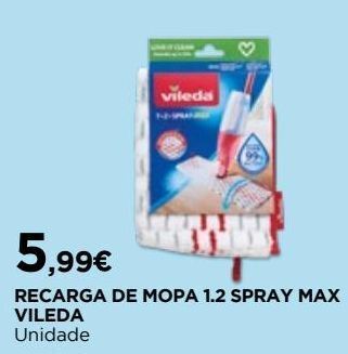 El Corte Inglés Recarga esfregona vileda promoção