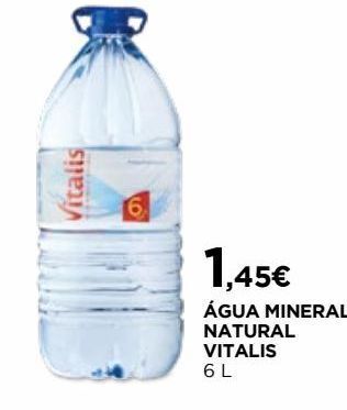 El Corte Inglés Água vitalis promoção