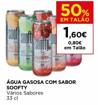 El Corte Inglés Água com sabor promoção