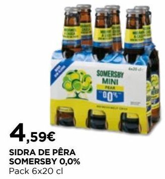 El Corte Inglés Sidra somersby promoção