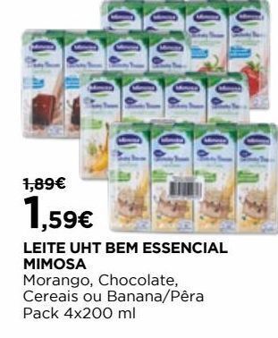 El Corte Inglés Leite mimosa promoção