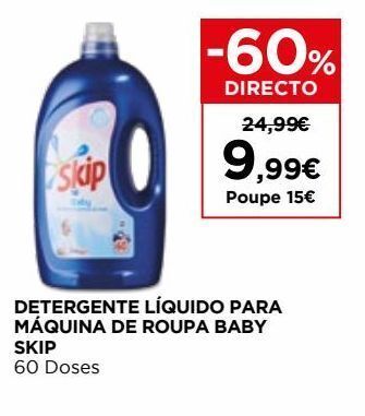 El Corte Inglés Detergente líquido skip promoção
