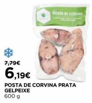 El Corte Inglés Peixe congelado gelpeixe promoção