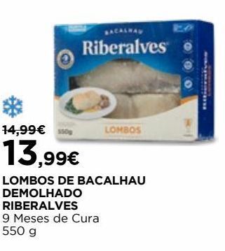 El Corte Inglés Bacalhau demolhado riberalves promoção