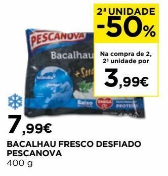 Bacalhau desfiado pescanova