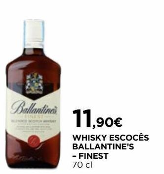 El Corte Inglés Uísque ballantine's promoção