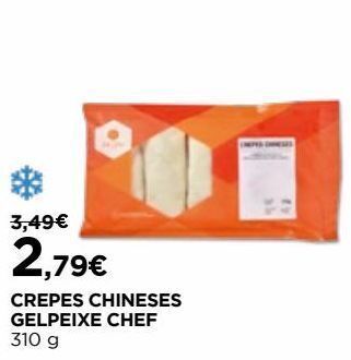 El Corte Inglés Crepes gelpeixe promoção