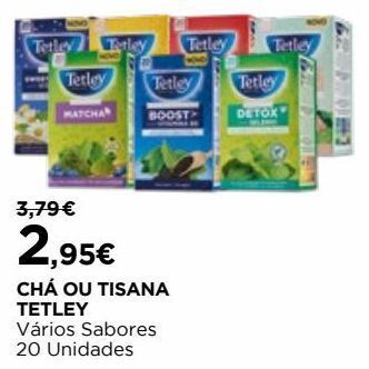 El Corte Inglés Chá tetley promoção