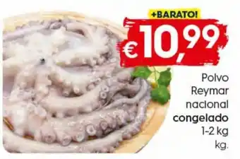 Bolama Polvo Reymar Nacional Congelado 1-2kg 1kg promoção