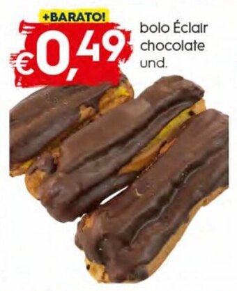 Bolo Eclair Chocolate und.