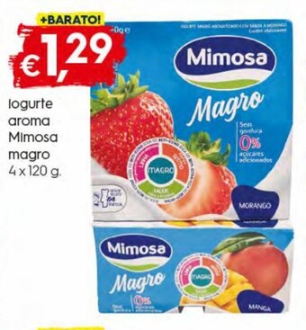 Bolama Iogurte aroma Mimosa Magro 4x120g promoção
