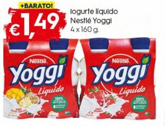 Bolama Iogurte Liquido nestle Yoggi 4x160g promoção
