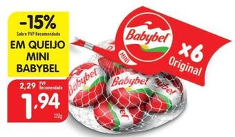 Minipreço Queijos babybel promoção