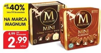 Minipreço Gelados magnum promoção