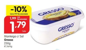 Minipreço Manteiga gresso promoção