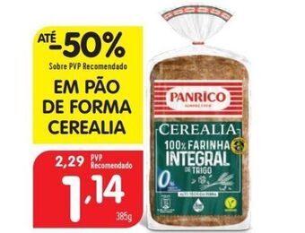Minipreço Pão de forma panrico promoção