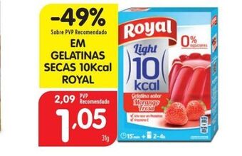 Minipreço Gelatina royal promoção