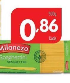 Minipreço Macarrão milaneza promoção
