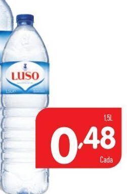 Minipreço Água luso promoção