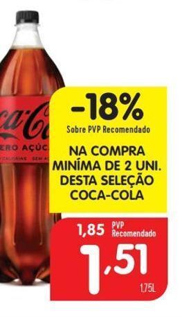 Minipreço Coca cola zero promoção