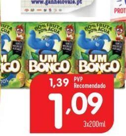 Minipreço Néctar um bongo promoção