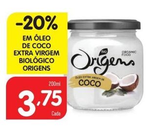 Óleo de coco origens bio
