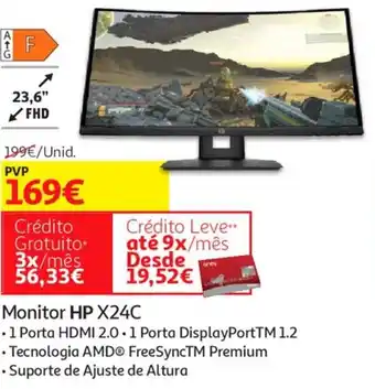 Monitor HP X24C