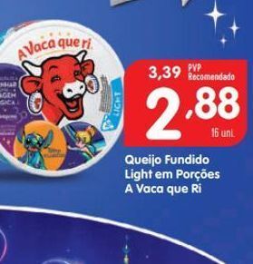 Minipreço Queijo fundido a vaca que ri promoção