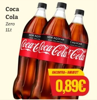 Belita Coca Cola Zero 1Lt promoção
