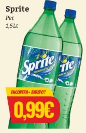 Belita Sprite Pet 1,5Lt promoção