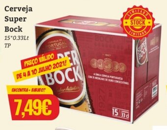 Belita Cerveja Super Bock 15*0,33Lt promoção