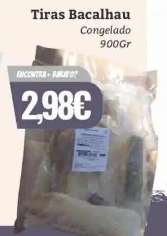 Belita Tiras Bacalhau 900g promoção