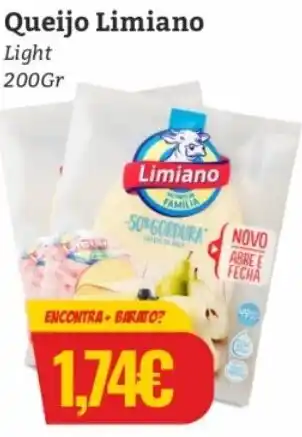 Belita Queijo Limiano 200gr promoção