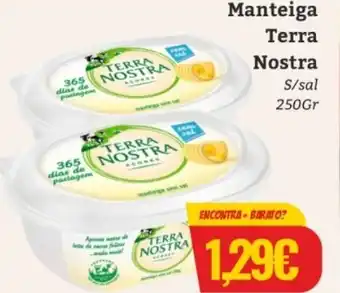 Belita Manteiga Terra Nostra S/sal 250gr promoção