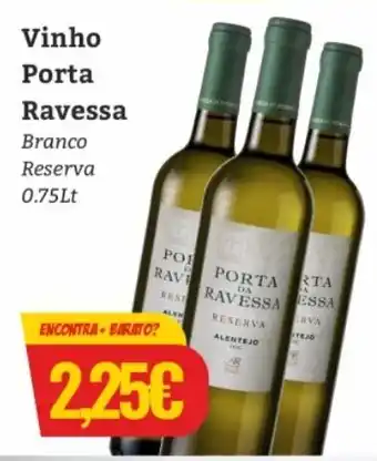 Vinho Porta Ravessa 0,75Lt