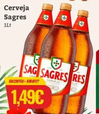 Belita Cerveja Sagres 1Lt promoção