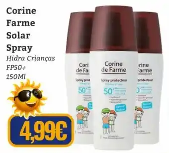 Belita Corine Farme Solar Spray 150ml promoção