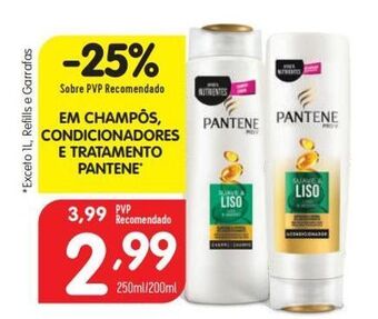 Minipreço Produtos para o cabelo pantene promoção