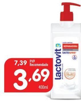 Minipreço Creme hidratante lactovit promoção
