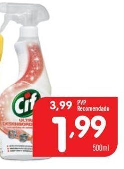 Minipreço Limpadores cif promoção