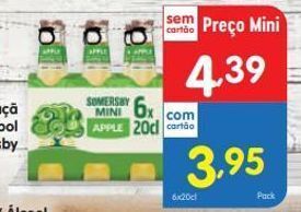 Minipreço Sidra somersby promoção