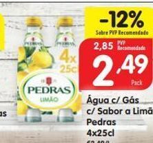Minipreço Água com gás pedras promoção