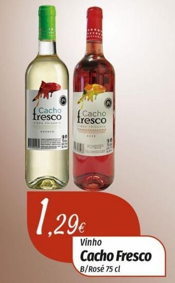 Miranda Supermercados Vinhos cacho fresco promoção