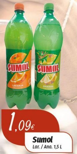 Miranda Supermercados Refrescos sumol promoção