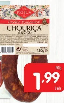 Minipreço Chouriço prisca promoção