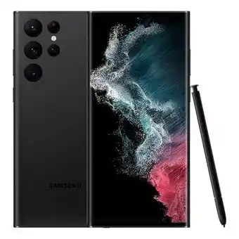 Tek4life Smartphone samsung galaxy s22 ultra 5g s908 12gb/256gb dual sim preto - recondicionado grade a+ promoção