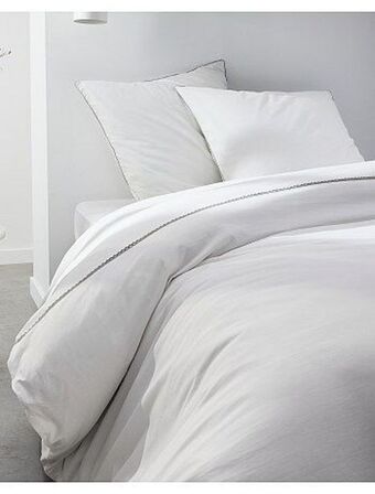 Kiabi Capa de edredão + fronha de casal promoção