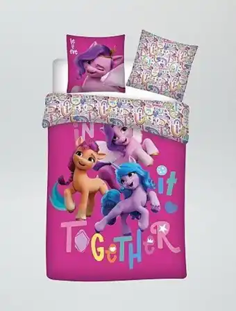 Capa de edredão e fronha 'my little poney' - solteiro