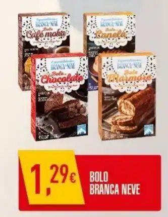 Bolo branca de neve